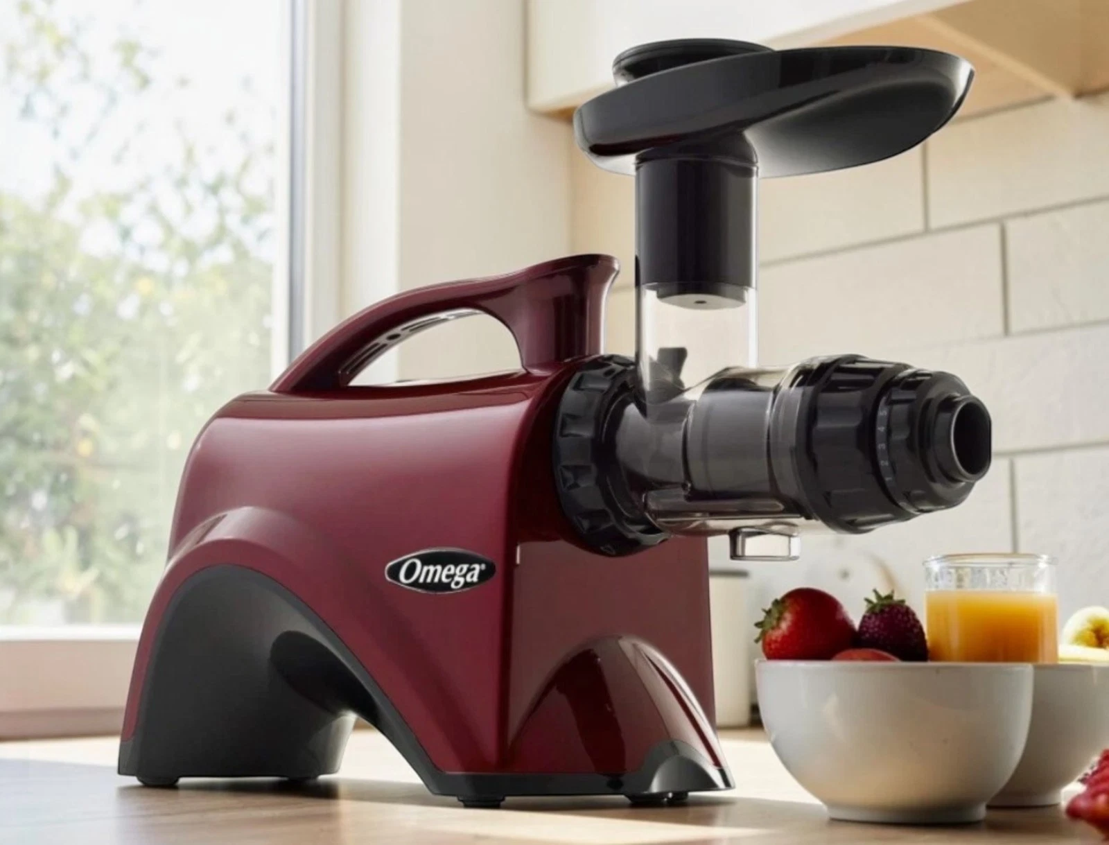 Omega NC800HDR Juicer Extractor Fruit Vegetable Quiet Adjustable Setting