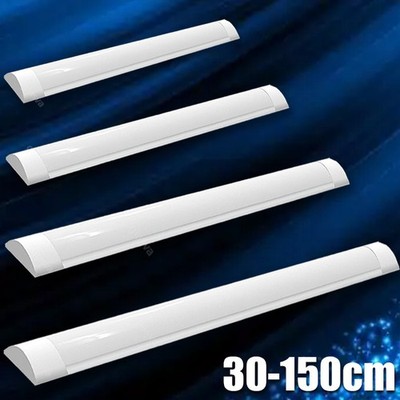 60/90/120/150cm LED Wannenleuchte Deckenleuchte Feuchtraumlampe Werkstatt Röhr