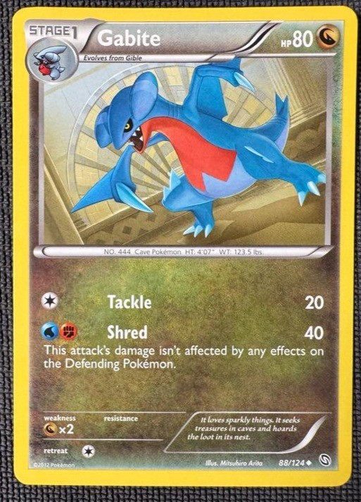 GABITE 88/124 UC DRAGONS EXALTED POKEMON NM