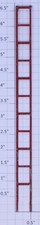Lionel 151-22 Red Semaphore Ladder 1 