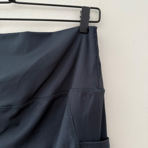 Latched Mama Womens 1X Black Side Pocket High Waisted Athletic Leggings - Picture 5 of 9