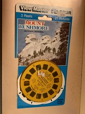 Vintage View Master 3D Tour Reels - Unopened - MT RUSHMORE