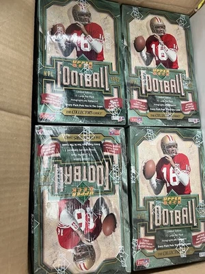 1992 Upper Deck Low Series Factory Sealed Wax Box 36 Packs Walter Payton Auto