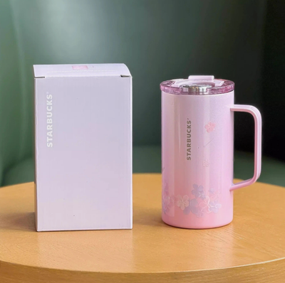 NEW】Starbucks 2026 China Twilight Sakura Pink Purple Thermos Cup