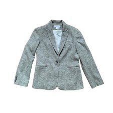 Women s Calvin Kline Grey Wool Blazer Size 8