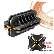 3/16" Tubing Straightener - Handheld Brake Line Fuel Line Straightener gold