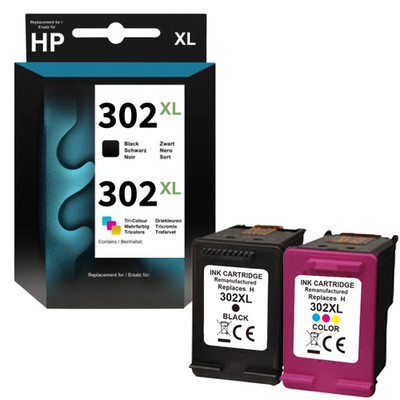 XXL DRUCKER PATRONEN Für 302 XL HP OfficeJet 1110 3830 3831 3832 3833 3834 3835