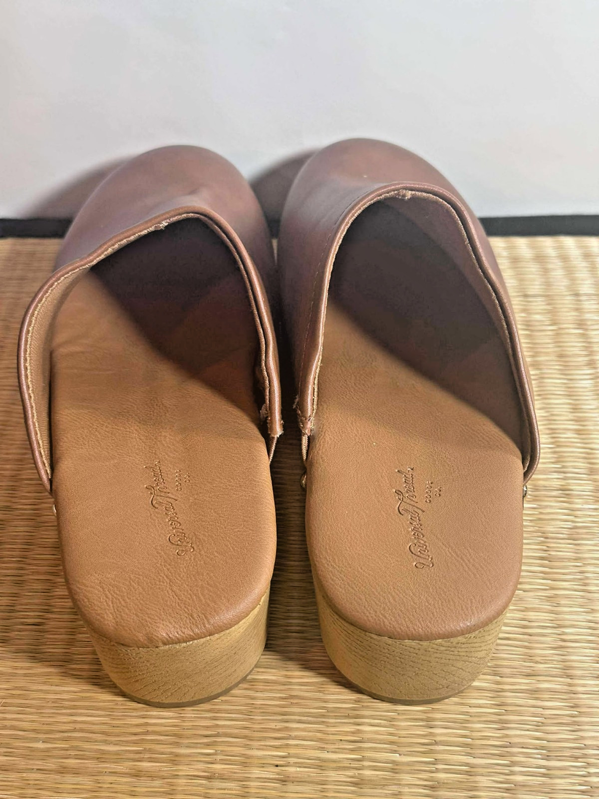 Universal Thread Clogs Cognac Brown Memory Foam S… - image 2