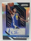 Jacob Evans III 2018-19 Prizm #RS-JEV Rookie Auto Silver Golden State Warriors
