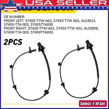 1-10x For Honda Hr-v 16-22 Engine Front Abs Wheel Speed Sensor Als3013 Als3008