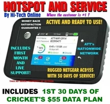 NETGEAR HOTSPOT W/ 1ST MONTH INCLUDED!  DATA PLAN ⚡ EASY REFILLS + LIVE SUPPORT!