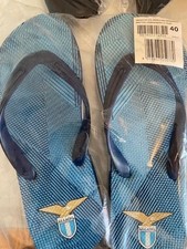 Macron Lazio Rom Badeschuhe, Flip Flops, Zehentrenner 40 / neu