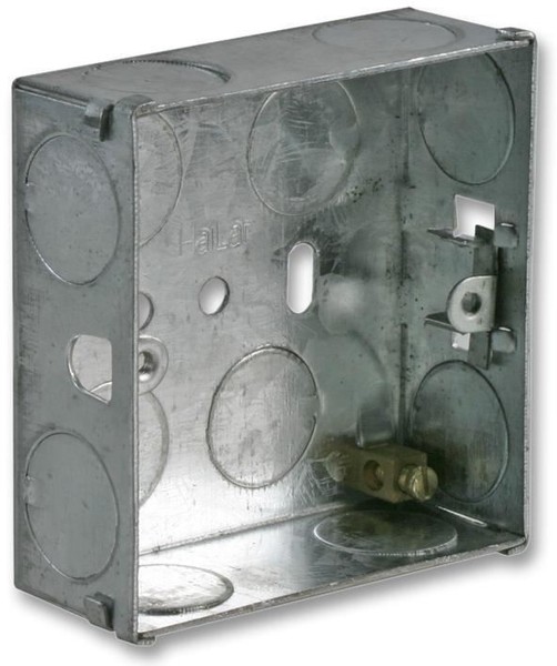 Pro Elec - Einfache Metall Unterputzdose, 25Mm-image