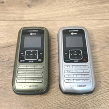 LG enV VX9900 Silver and Green (Verizon) Phone Lot Page Plus QWERTY Untested