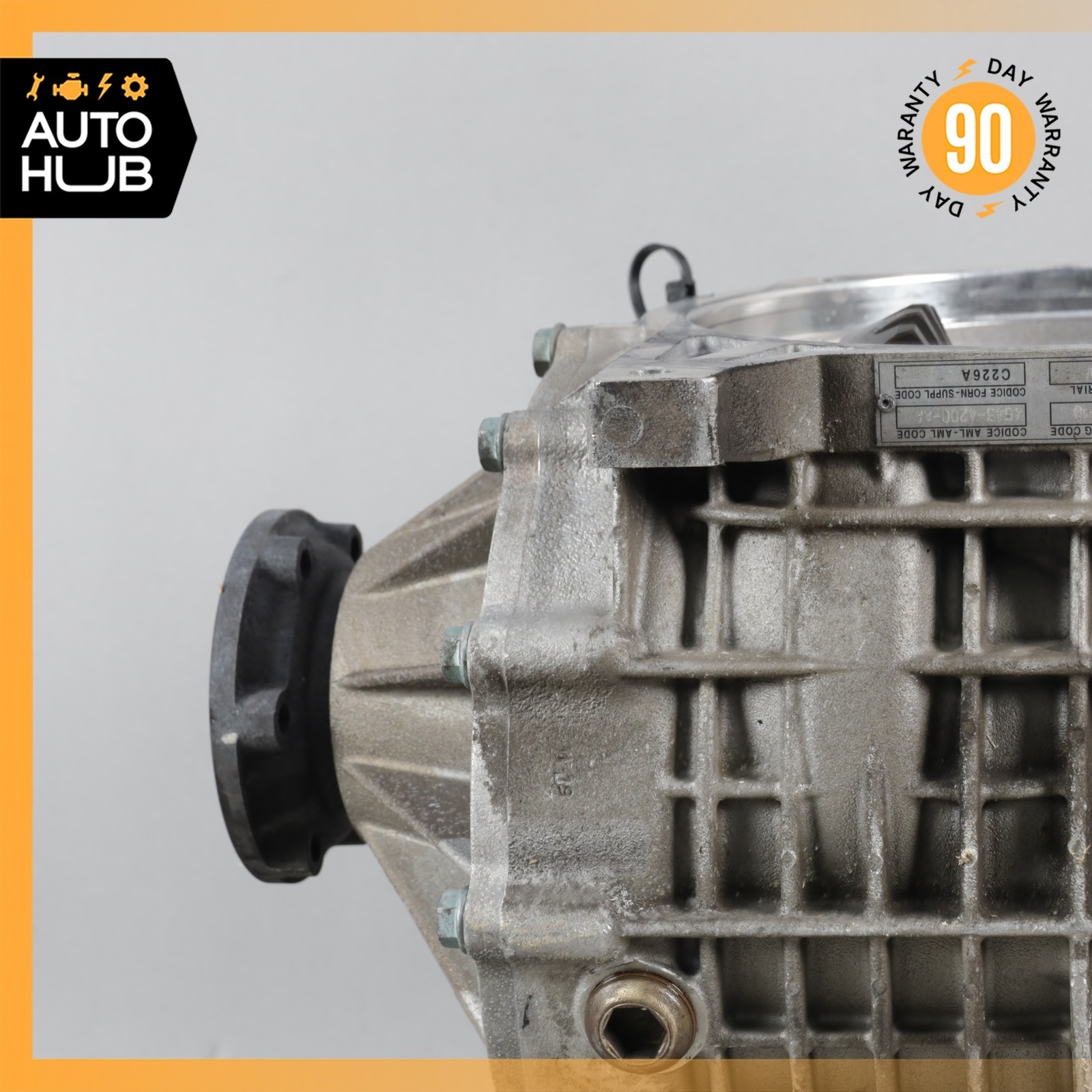 06-12 Aston Martin DB9 Rear Differential Diff Axle Carrier 3.15 4G434200AA OEM