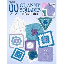 Vintage 1998 99 Granny Squares To Crochet Pattern Book 3078 Leisure Arts