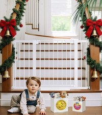 29.7-48" Baby Gate for Stairs, Mom's Choice Awards Winner-Dog Gates for Doorw...