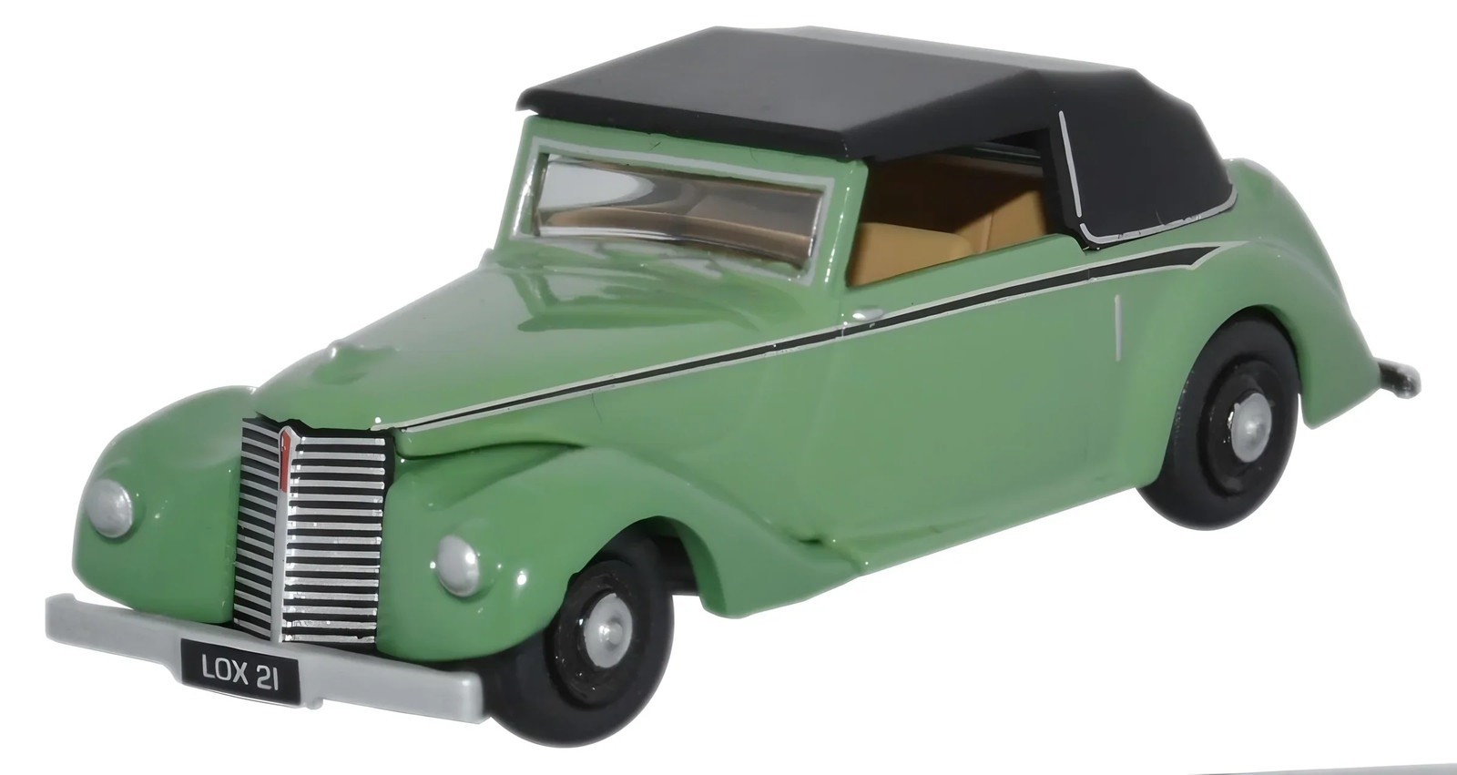Oxford Diecast 76ASH002 Armstrong Siddeley Hurricane Closed Green