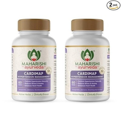 Maharishi Ayurveda Cardimap 120 Tablets Ayurvedic Herbal Product Best Low price