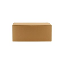 50x Kraft Folding Gift Box 14 x 6 x 6" - Light Brown - GB1466K - New