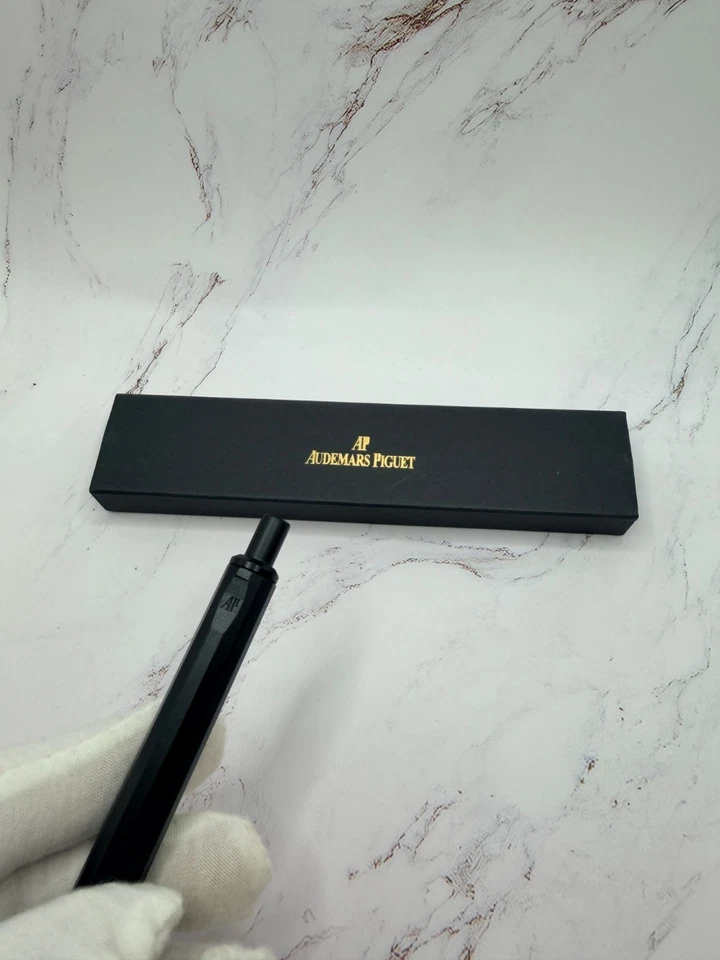 Audemars Piguet Royal Oak Titanium Ballpoint Pen Black- Refillable, New in Box - Image 3 of 3