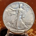 1942-P WALKING LIBERTY HALF DOLLAR 90% Silver HIGH GRADE NICE COIN