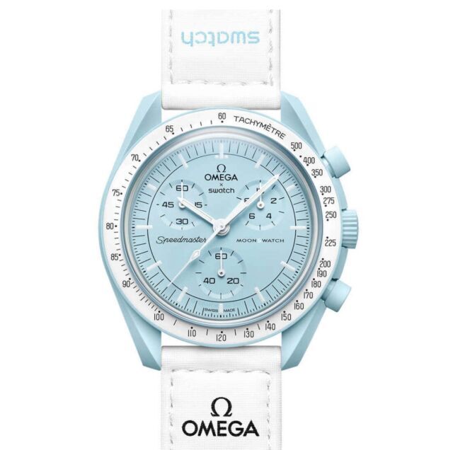 omega blue watch