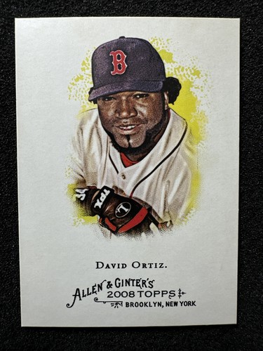 David Ortiz #200 2008 Topps Allen & Ginter's Boston Red Sox