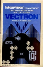 Vectron (Intellivision, 1982) Instructions Tested Working Great!