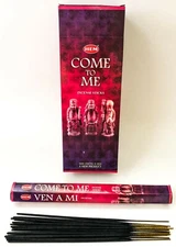 Come To Me Incense Sticks by Hem - Pick 20-40-80-100-120-160-200