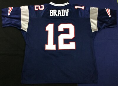 New England Patriots Tom Brady #12 Football-NFL Mitchell & Ness