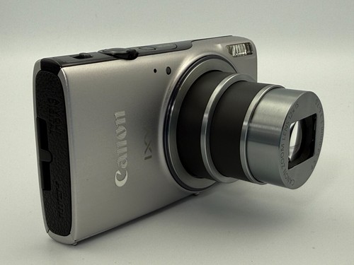 Canon IXY 640 PowerShot Elph 350 HS 20.2MP Camera Silver w/AC adapter -Excellent - Picture 5 of 15