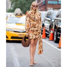 NWT Zmmermann Resistance Silk Dress Size Au0