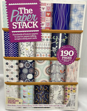 THE PAPER STACK MAGAZINE UK VOL 1 Luxury Papers Scrapbooking Crafts