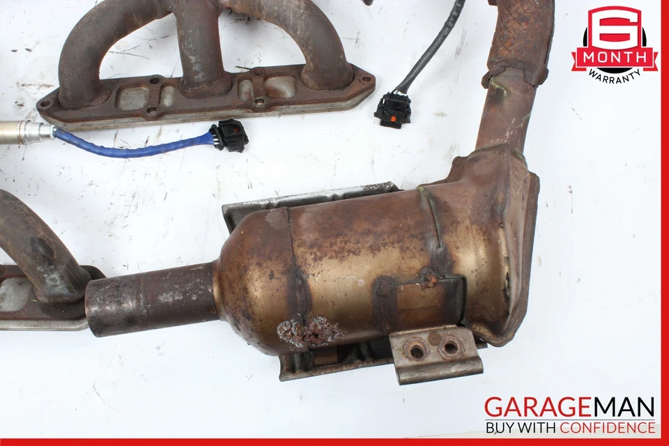 00-04 Porsche Boxster 986 Sistema de escape Silenciador Colector Cabezal Juego de tubos OEM Foto 3 de 4