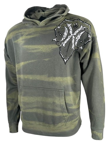 Xtreme Couture By Affliction Unisex Oversized Boxy Pullover Hoodie Saracen - Bild 9 von 13