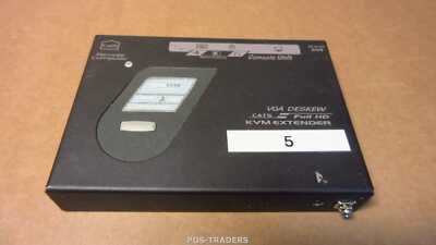 NewStar CONSOLE UNIT VGA Deskew CAT5 FULL HD KVM Extender - EXCL PSU & Cables
