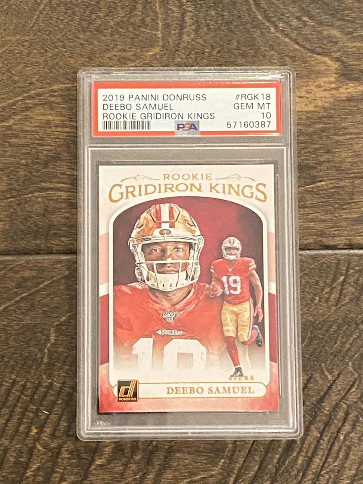 Deebo Samuel Panini Donruss Rookie Gridiron Kings #RGK18 Base