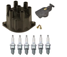 Mitsubishi Montero YEC Distributor Cap YD413 + Rotor YR405E + NGK BPR5ES11 Plugs