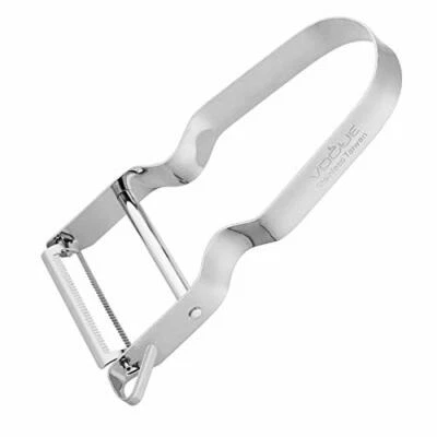 Professional Vogue CF938 Serrated Speed Peeler, Stainless Steel