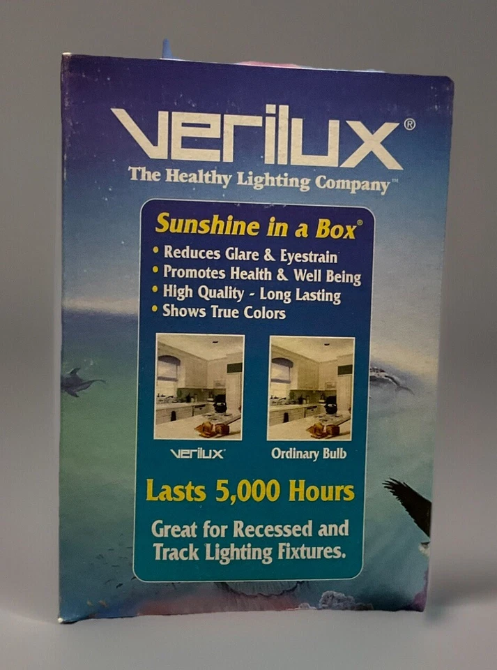 VERILUX 75 WATT DESIGNER FLOOD R30 SATIN PEARL FINISH R30FF75VLX REFLECTOR - Image 3 of 4