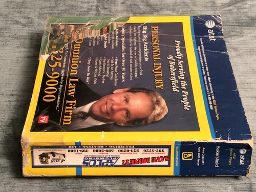 BAKERSFIELD & SURROUNDING, YEAR '2006 YELLOW & WHITE PAGES, AT&T TELEPHONE BOOK - Picture 7 of 20