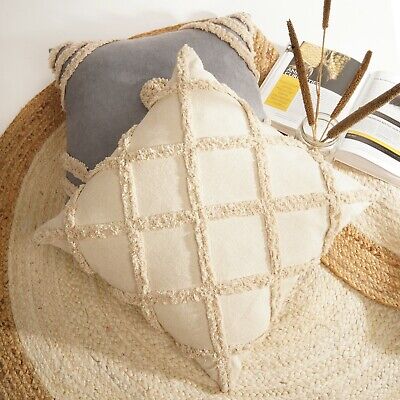 Blue BOHO Cushion Cover 50cm Home Bed Couch Car Décor Outdoor Throw Pillowcase Blue BOHO Cushion Cover 50cm Home Bed Couch Car Décor Outdoor Throw Pillowcase