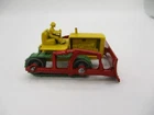 MATCHBOX LESNEY #18a CATERPILLAR BULLDOZER ORIGINAL WITH NEW TREADS NEAR MINT