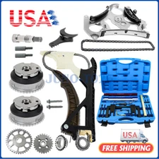 For BMW 325 328 330 335 X3 X5 3.0 Timing Chain Kit Oil Pump Camshaft Gears Tool
