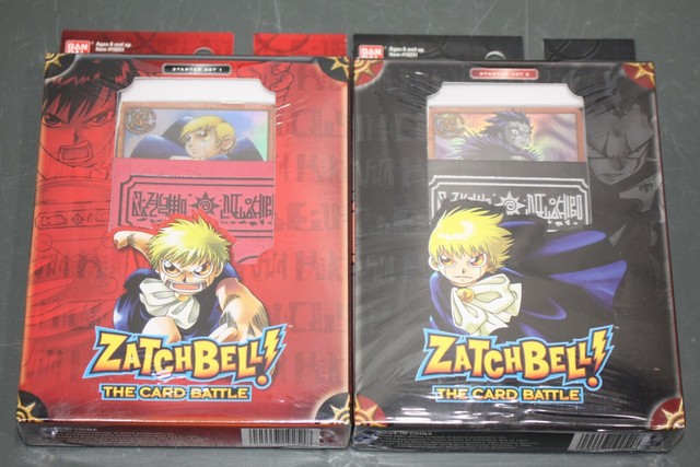 8 Decks Zatch Bell The Card Battle Game Starter Collector Sets 1 2 