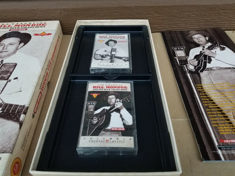 The Essential Bill Monroe And His Blue Grass Boys 1945-49 ( 2 Cassette Box Set) - Image 4 of 4
