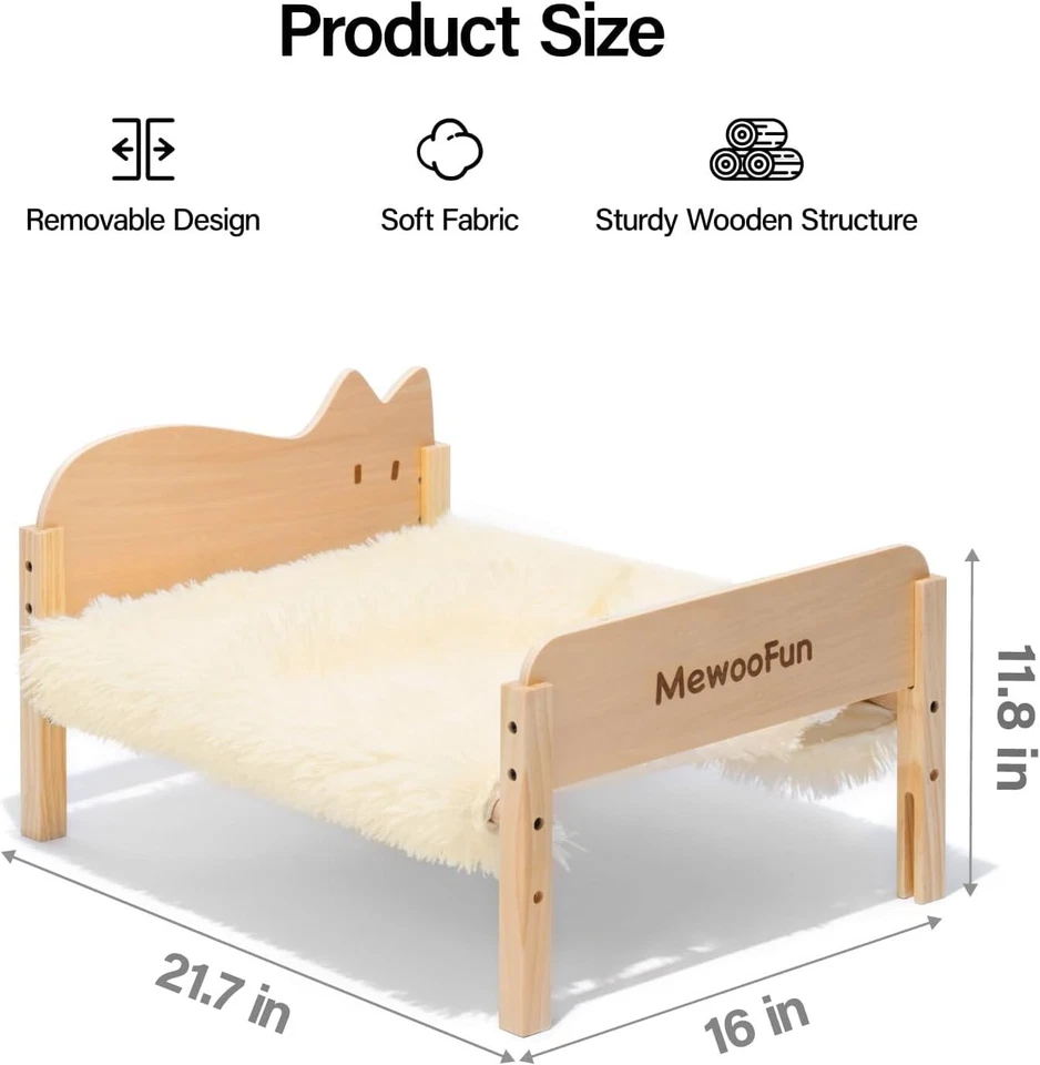 Mewoofun Pet Sofa Dog Couch for Small Dogs and Cats Dog Sofa Bed Cat Furniture - Image 3 of 4