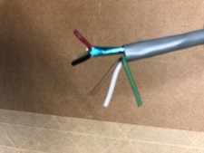 80' Atlas Wire 999-00-A763-8 22 AWG 5 Conductor 2 Shielded / 3 Unshielded Cable