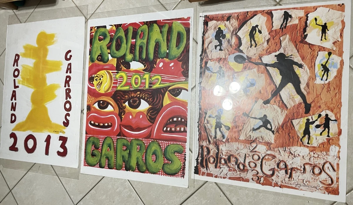 Roland Garros 2013 David Nash Official Poster